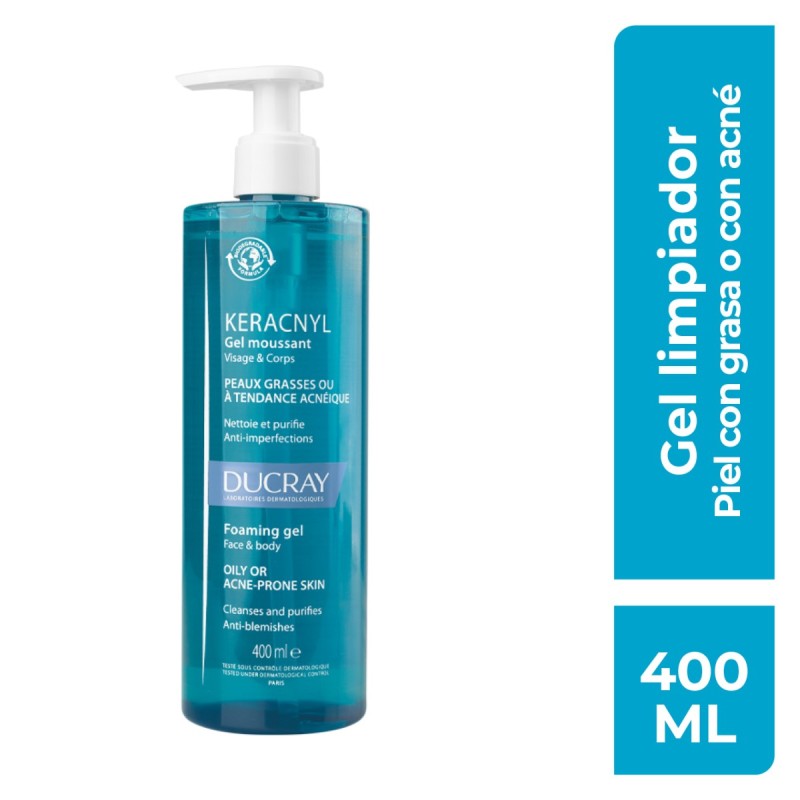 Keracnyl Gel Limpiador Facial 400 Ml