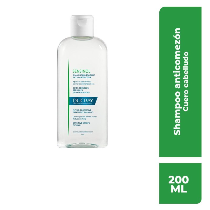 Sensinol Shampoo Tratante Fisio Protector Para La Comezón 200 Ml