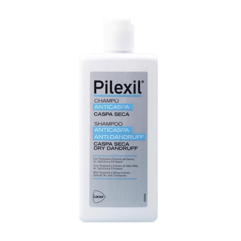 Pilexil Shampoo Anticaspa Caspa Seca 300 Ml