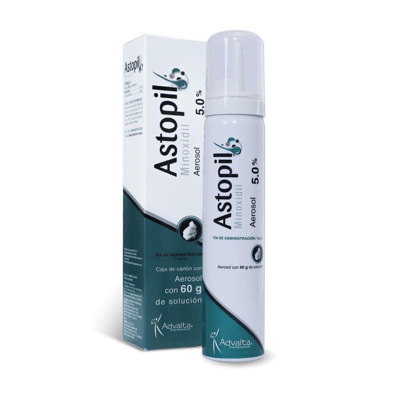 Astopil Aerosol Minoxidil 5% Tubo Con 60G