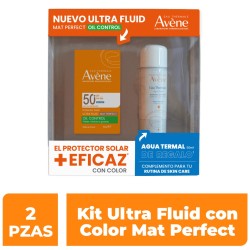 Avene Kit Ultra Fluid Mat Perfect + Ata 50 Ml