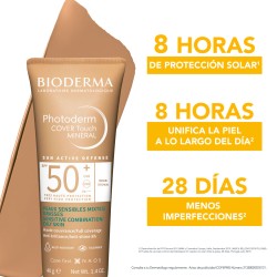 Photederm Cover Touch Fps 50+ Bronce 40 Ml