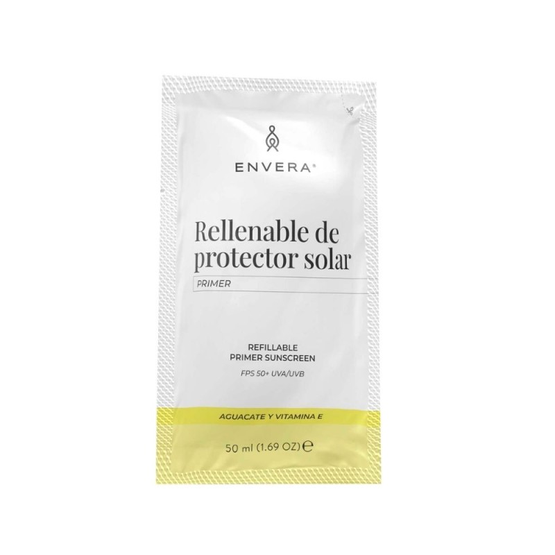 Rellenable De Protector Solar Sin Color Primer 50 Ml