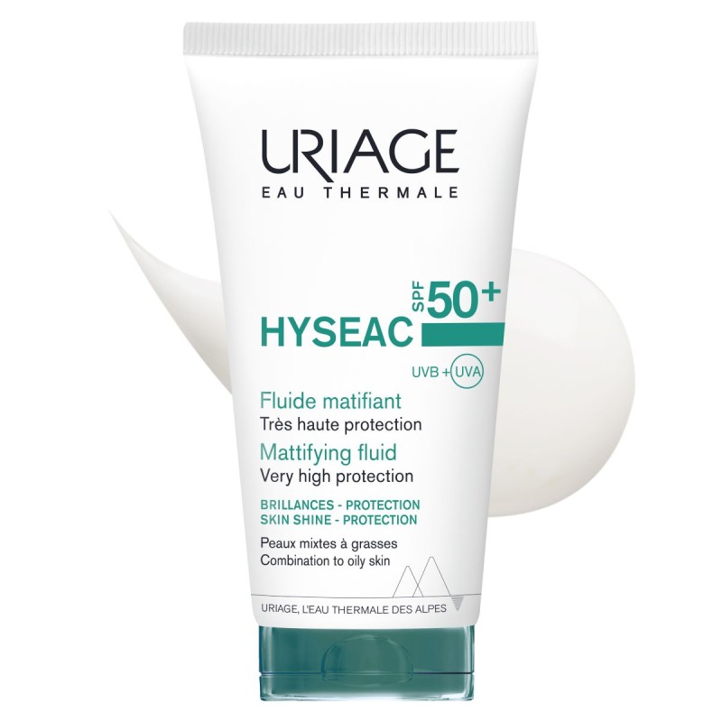 Hyseac Spf50+ Fluido Para Piel Mixta A Grasa 50Ml