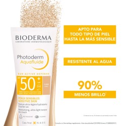 Bioderma Photoderm Max Aquafluido Tono Claro Spf50+ 40 Ml