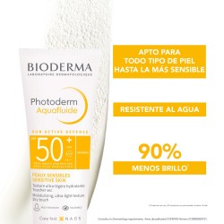 Bioderma Photoderm Max Aquafluido Tono Neutro Spf50+ 40 Ml