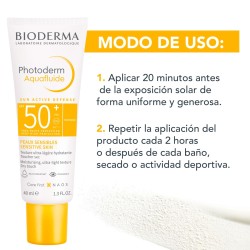 Bioderma Photoderm Max Aquafluido Tono Neutro Spf50+ 40 Ml