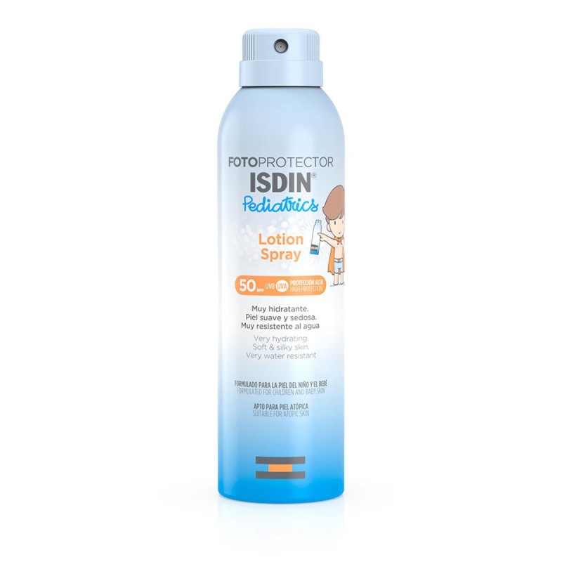 Fotoprotector Isdin ® Transparent Spray Wet Skin Ped 250Ml