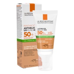 Anthelios Gel Crema Toque Seco Con Color Fps-50 50Ml