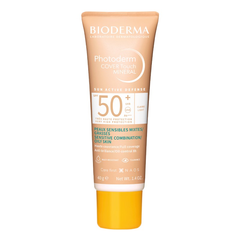 Bioderma Photoderm Cover Touch Spf50+ Tono Claro 40 Ml