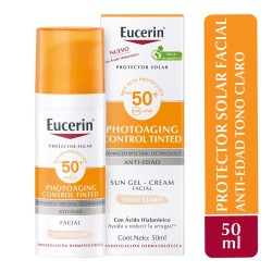 Eucerin Sun Face Tinted Creme Spf50+ Fair 50Ml