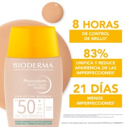 Bioderma Photoderm Nude Touch Spf50+ Tono Claro 40 Ml