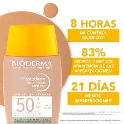 Bioderma Photoderm Nude Touch Spf50+ Tono Dorado 40 Ml