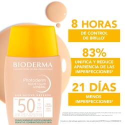 Bioderma Photoderm Nude Touch Spf50+ Tono Muy Claro 40 Ml