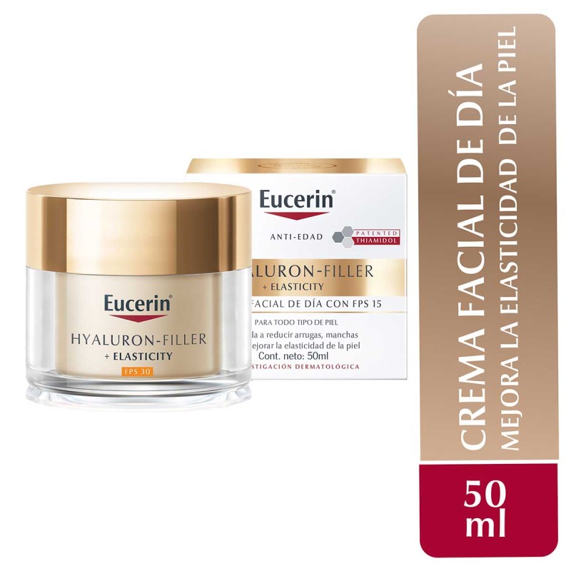 Eucerin Hyaluron Filler + Elasticity Crema De Dia Fps30 50Ml