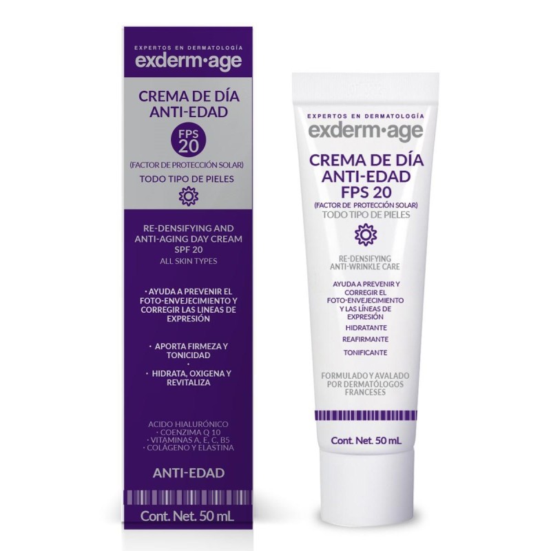 Exderm Age Crema De Dia Fps 20