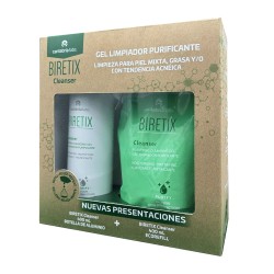 Kit Biretix Cleanser Botella De Aluminio 400Ml + Refill 400Ml