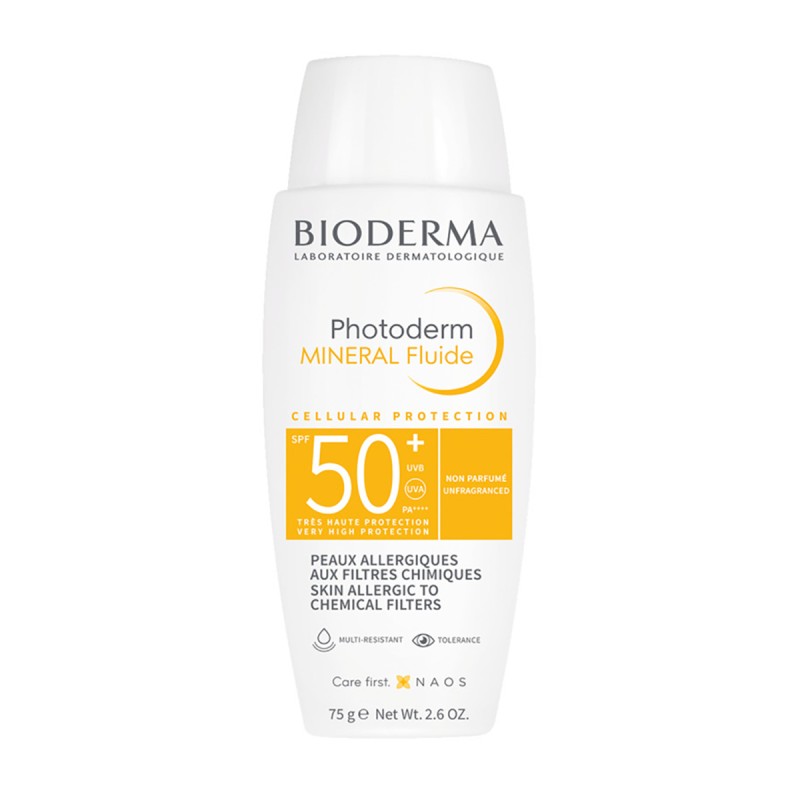 Bioderma Photoderm Mineral Fluide Spf50+ 75Ml