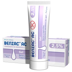 Benzac Ac Gel 2.5% Tubo 60 G