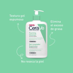 Cerave Gel Limpiador Espumoso 16Oz / 473Ml