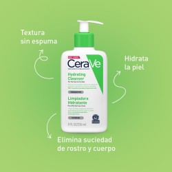 Cerave Limpiadora Hidratante 8Oz / 236Ml